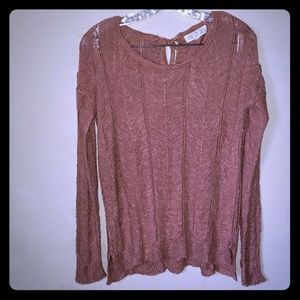 Pink Rose Sweater